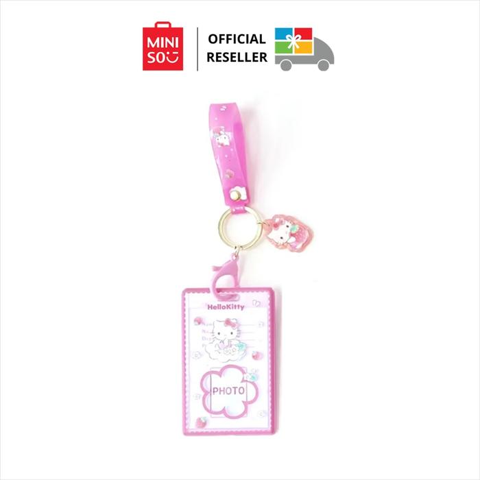 Gambar MINISO X SANRIO STRAWBERRY CARD HOLDER WITH CHAIN - HELLOKITTY dari Kado Grosir undefined 2 Tokopedia