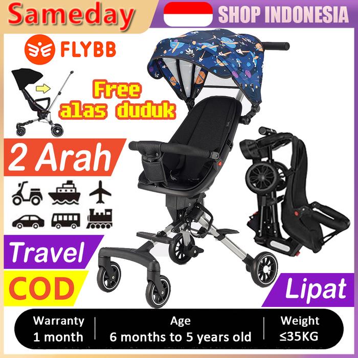 Gambar Magic Stroller 2 arah Magic Strollers Foldable 2 Way Budak Stroler dari BerkahTekno Mart undefined Tokopedia