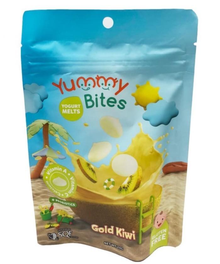 Gambar |FLASHSHOW| Yummy Bites - Yogurt Melts GOLD KIWI 20g dari SARINOVIANTI898 undefined Tokopedia