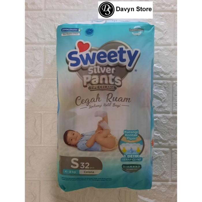 Gambar Sweety Silver Pants S 32 / M 30/ L 28/ Xl 26 Popok Bayi Celana - SP S 32 dari Candra@Dewi undefined Tokopedia
