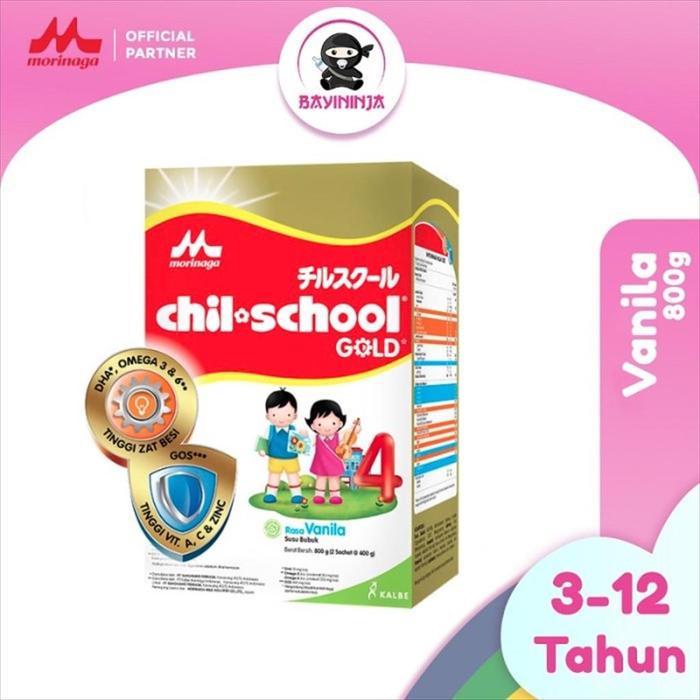Gambar Morinaga Chil School Gold Susu Pertumbuhan Anak 800 g - Vanila, Tutup Utuh dari BEAUTIQME undefined Tokopedia