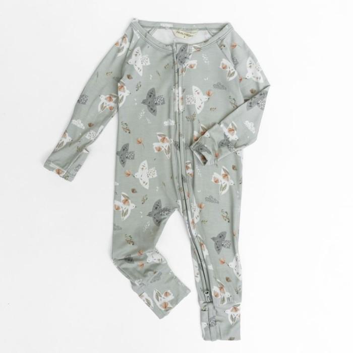 Gambar Harlow Kids - Tencel Jumper Sleep Suit Joy Of Sleep Series Vol 2 - Bird And Flower, S dari Harlowkids undefined Tokopedia