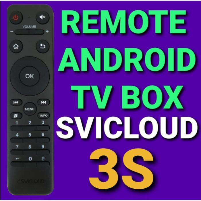 Jual Remote Svicloud 3s android tv box Jakarta Barat Miya