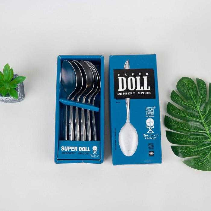 Gambar Super doll Sendok Makan Stainless Steel 6 pcs - FM - Sendok dari Formiana undefined Tokopedia