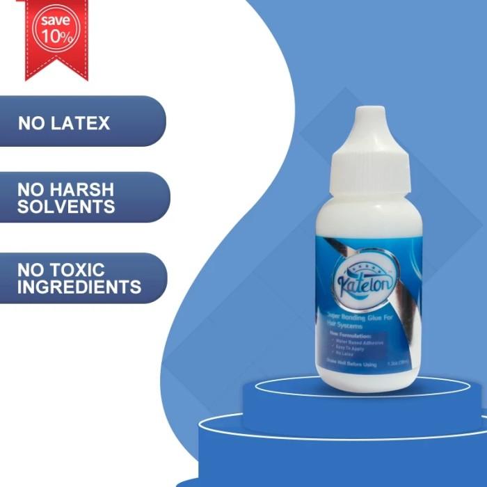 Gambar Terbaruuu!!! Wig Glue Katelon Lem Cair Toupee Dan Lace Wig Wgkat 38Ml dari okeokeID undefined Tokopedia