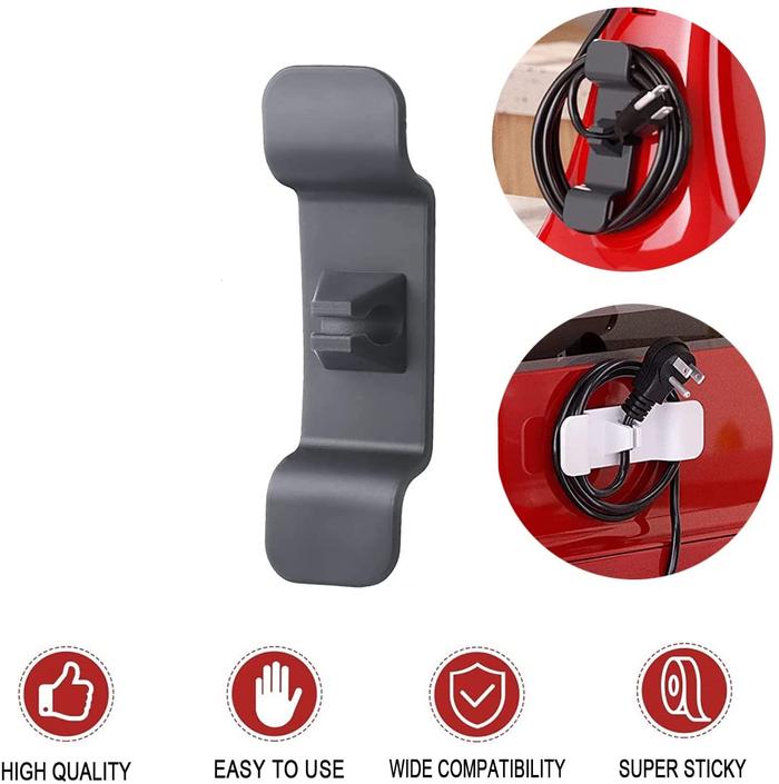 Gambar Holder Kabel Organizer Cord Wrapper For Appliances 6pcs Ex6w Black dari Miandi Shop undefined Tokopedia
