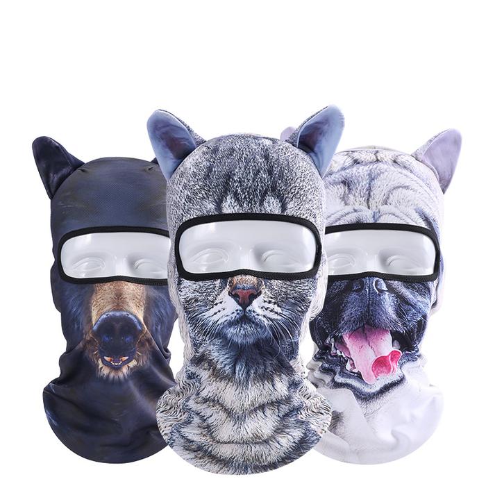 Gambar 3D Cat Balaclava Motorcycle Cute Full Face Hood Mask Skiing Snowboard dari AdipTailor undefined Tokopedia