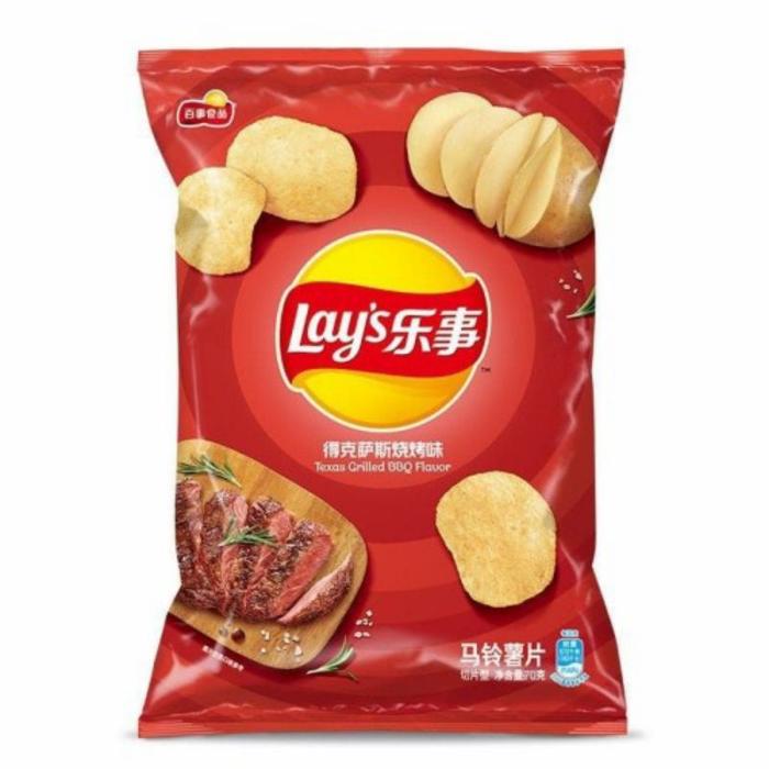 Gambar Lays Import China - Texas BBQ dari yourlifeshop undefined Tokopedia