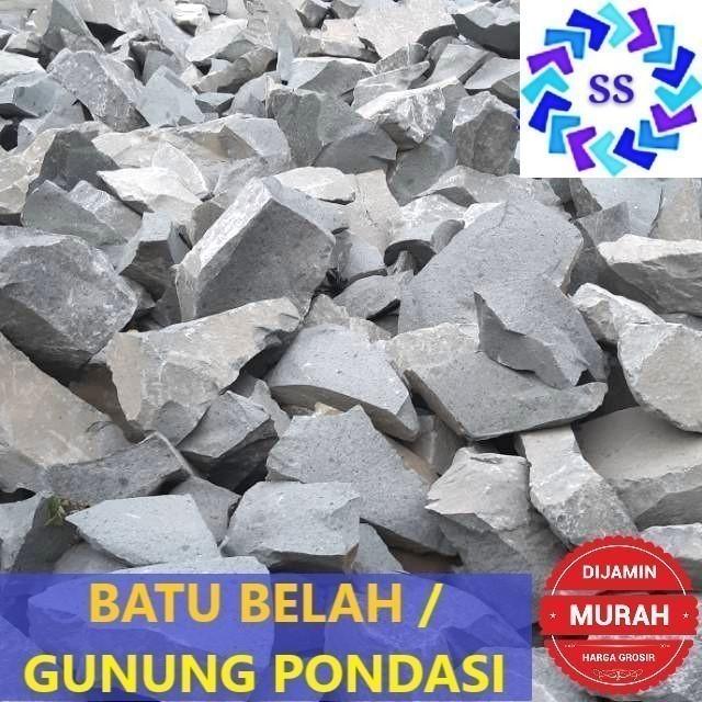 Gambar BATU BELAH / GUNUNG PONDASI - 0.5 ENGKEL dari SSSteelindo undefined Tokopedia