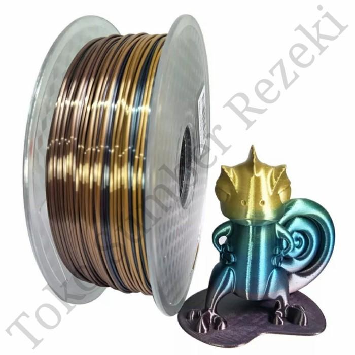 Gambar silk filament silky shine 3d printing materials shiny metal filament dari grosir maaf undefined Tokopedia