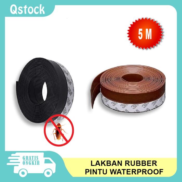 Gambar Lakban Selotip Tape Rubber Flex Door Seal Strip Seal Waterproof 5M - Transparan, 25mm x 5m - Hitam, 25mm x 5m dari Babakan Petmart undefined Tokopedia