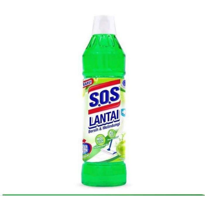 Gambar SOS Pembersih Lantai Botol 780ml - Apel dari Jumbo grosir & Toserba undefined Tokopedia