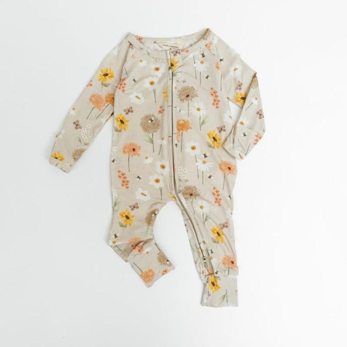 Gambar Harlow Kids - Tencel Jumper Sleep Suit Joy Of Sleep Series Vol 2 - Pressed Flower Ecru, XL dari Harlowkids undefined Tokopedia