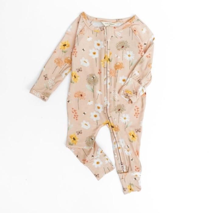Gambar Harlow Kids - Tencel Jumper Sleep Suit Joy Of Sleep Series Vol 2 - Pressed Flower Pink, XL dari Harlowkids undefined Tokopedia