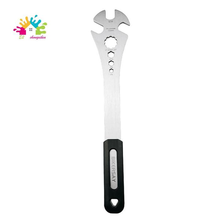 Gambar Bikerrsay 15mm Pedal Sepeda Pasang Remover Spanner Aksesoris Kunci dari Iron Order undefined Tokopedia
