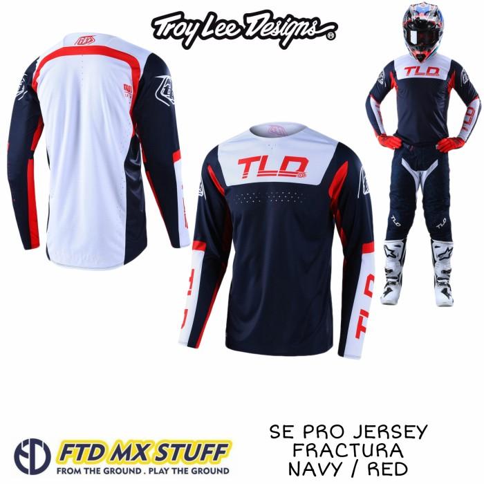 Gambar Jersey Set Troy Lee Designs Se Pro Fractura New Stock dari Saheedi Store undefined Tokopedia