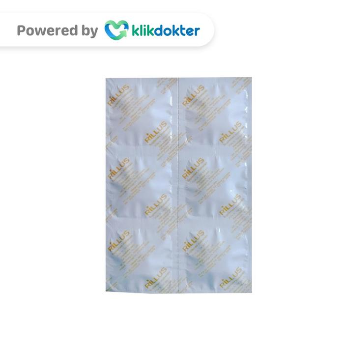 Gambar Rillus 6 Tablet dari APOTIK MELAWAI 21 undefined Tokopedia