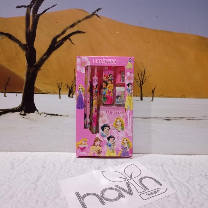 Gambar paket ALAT TULIS 8008/STATIONERY SET STUDY - SS8008PRINCESS dari KEEN MART undefined Tokopedia