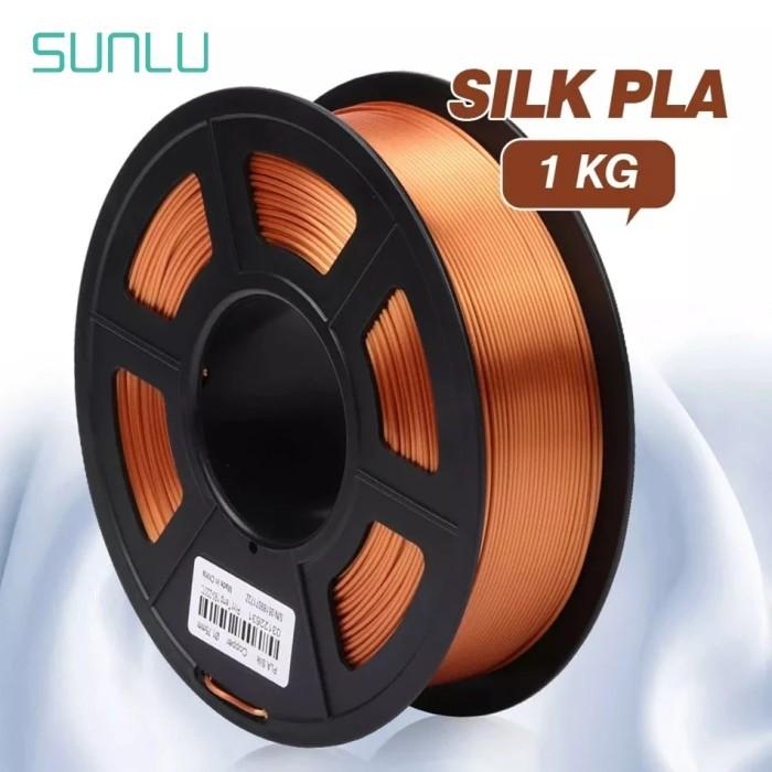Gambar SUNLU SILK 3D Printing Filament 1.75MM +/-0.02MM 1KG Close To Silk dari Cunha Market undefined Tokopedia