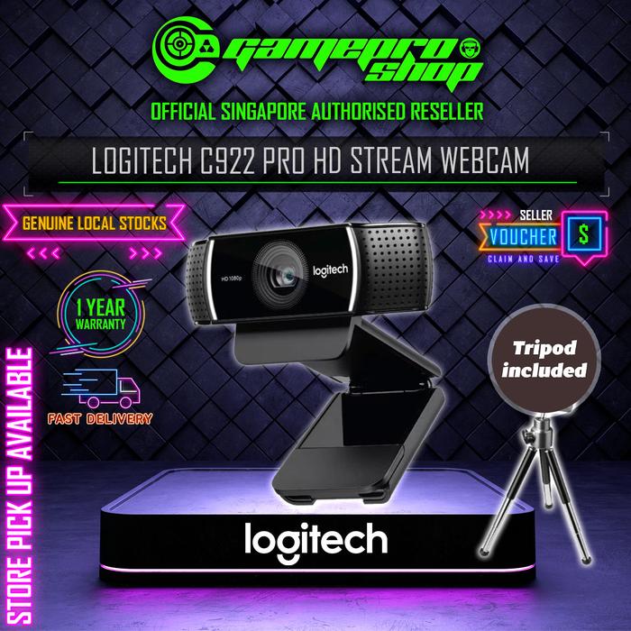 Jual C922 Pro HD Stream Webcam Serious Streaming Webcam Hyper
