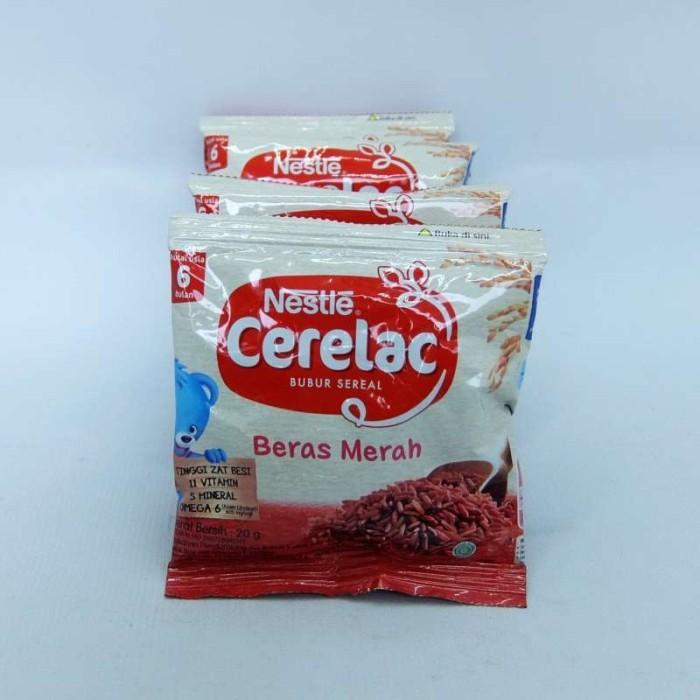 Gambar |SHOWSALE| Nestle Cerelac Beras Merah [8sachet/20gr/Renceng] dari DEDEHSUSANTI25 undefined Tokopedia