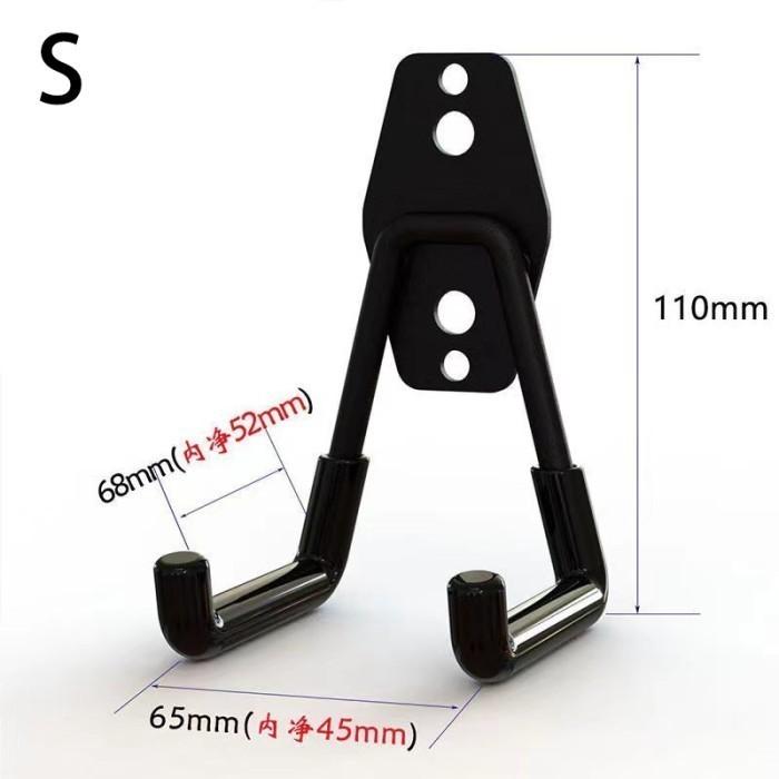 Gambar Storage Hooks Steel/Bike Hanger Hook/Wall Storage Hooks/Tool Hangers - S dari GudangDeal undefined Tokopedia