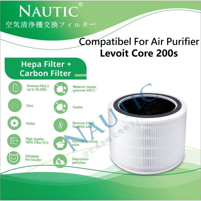 Gambar Ter(Anyar) Hepa Filter Air Purifiers Levoit Core 200S True Hepa H13 dari popystore6478 undefined Tokopedia