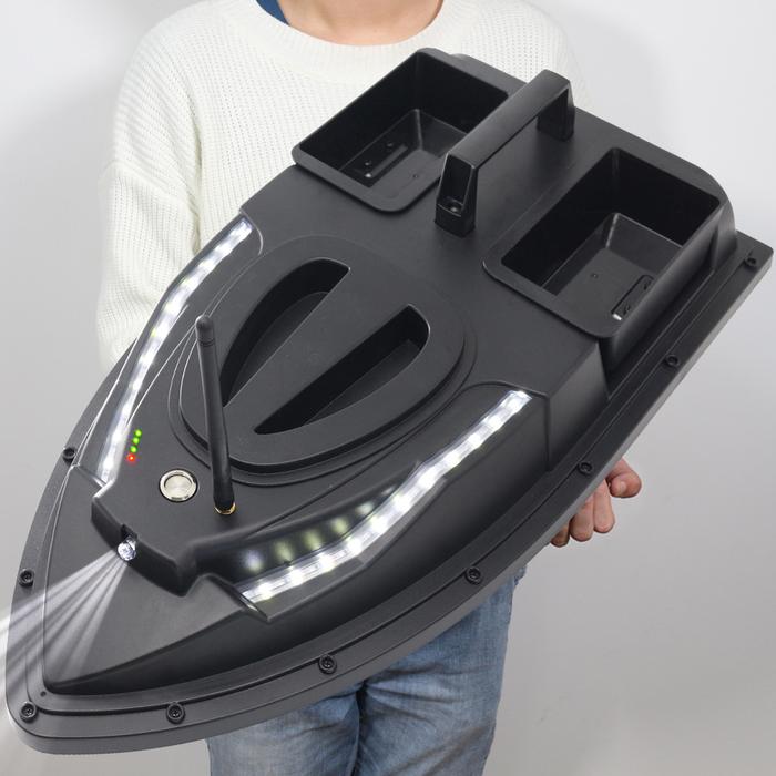 Gambar Flytec V700 Gps Bait Fishing Boat Pvc RC Boat Remote Controlled Fish Finder 2 Hoppers Load 2kg 500M Controlled Distance Boating dari acipsshop undefined Tokopedia