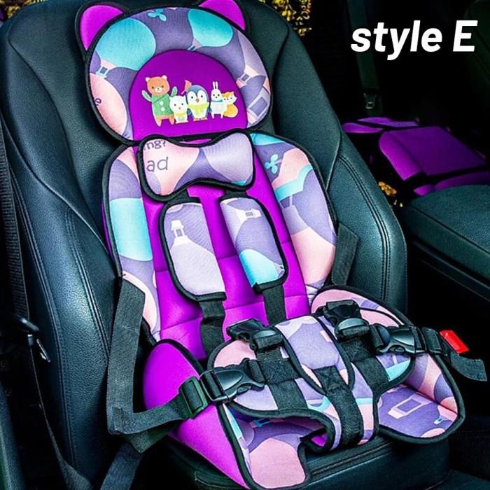 Gambar NEW PRODUCT KIDS HEAVEN - SAFETY BABY SEAT CAR TEMPAT DUDUK MOBIL ANAK - UNGU MOTIF dari Tia Jipwastewa undefined Tokopedia