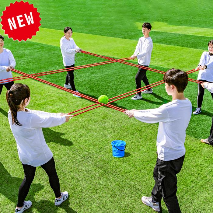 Gambar Teamwork Game Pull Rope Track Catch the Ball Team Building Game Parent-child Interaction Multiplayer Collaboration Outdoor Sport dari Untung_store24 undefined Tokopedia