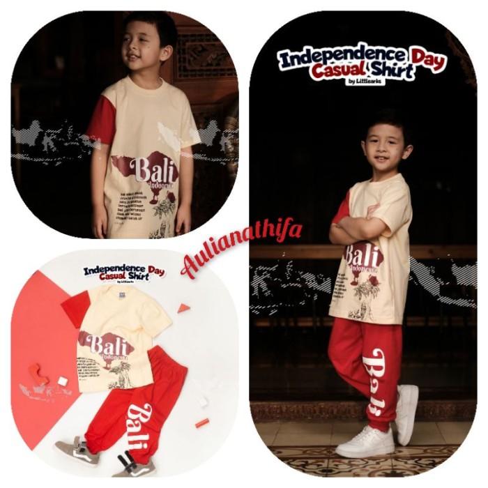 Gambar Baju Setelan Anak Laki/Perempuan Tema Kemerdekaan Agustus Indonesia - D, 2 dari aulianathifa undefined Tokopedia