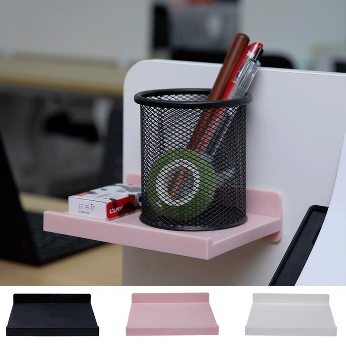Gambar DS PunchFree Penholder Wall Shelf Office Supplies Storage Rack Sun dari Digital Standard undefined Tokopedia