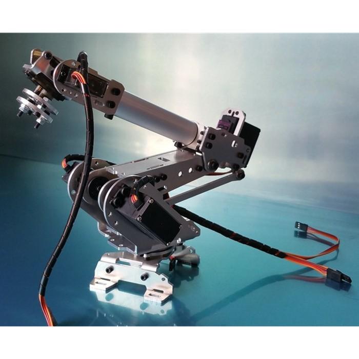 Gambar 6DOF Mechanical Robot Arm Claw With Servos For Robotics PW dari CHICAGO ID undefined Tokopedia
