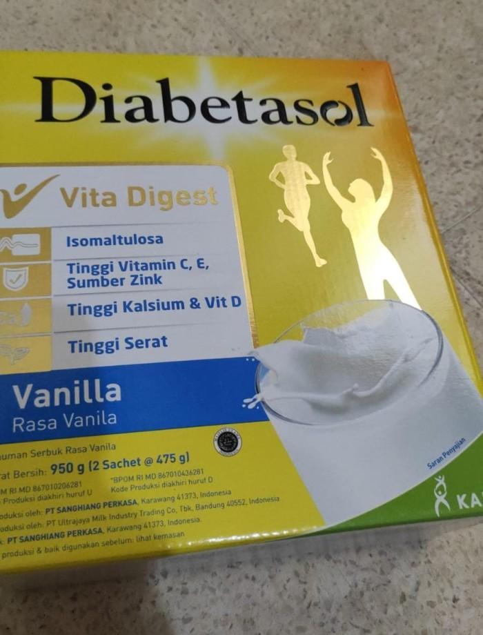 Gambar DIABETASOL (VANILA & COKLAT) 1000GR - Exp09/2024-2025, Vanila 950gr dari tya markett undefined Tokopedia