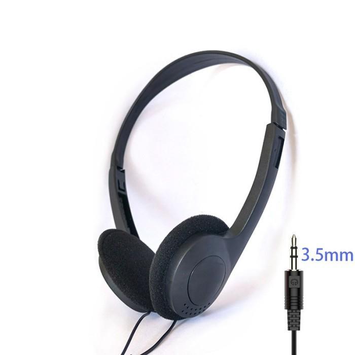 Gambar headphone earphones classic vintage retro style Jack 3.5mm - Lurus dari HandyMALL-01 undefined Tokopedia