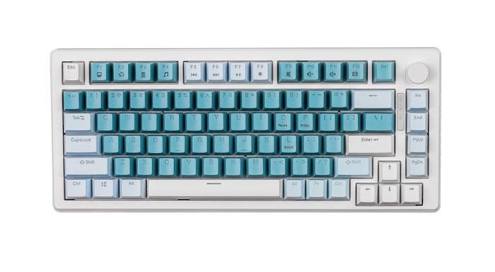 Gambar Keyboard Gaming Digital Alliance Mechanical 75% Outemu Knob Meca 8S - OCEAN DARK,Blue Switch - OCEAN DARK, Brown Switch dari hans computer undefined Tokopedia