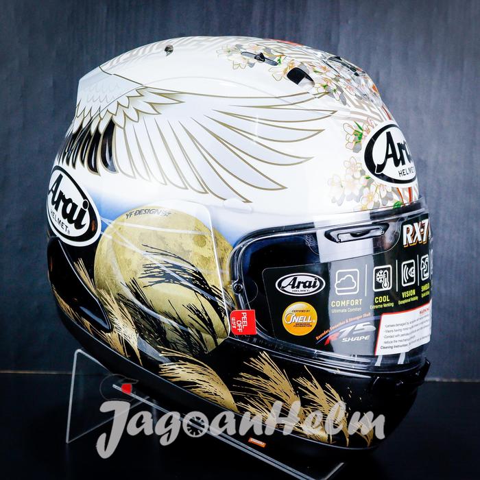 Gambar ARAI HELM RX-7X TSUBASA | WHIT E RED BLUE | ARAI RX7X FULLFACE - M dari JAGOAN HELM undefined Tokopedia