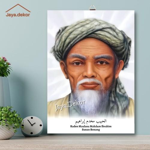 Gambar POSTER KAYU SUNAN BONANG / RADEN MAULANA MAKDUM IBRAHIM - 20X30CM / A4 dari JAYA DEKOR undefined Tokopedia