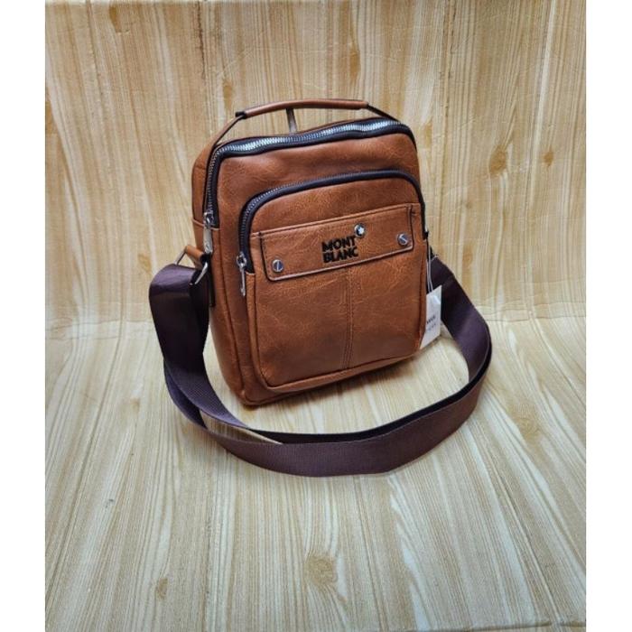 Gambar Tas kulit pria import premium  117-6 - Khaki 117-6 dari Parna_Shop undefined Tokopedia