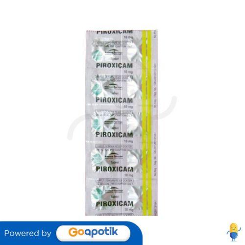 Gambar PIROXICAM KIMIA FARMA 10 MG STRIP 10 TABLET dari Apotek Kosambi By GoApotik undefined Tokopedia