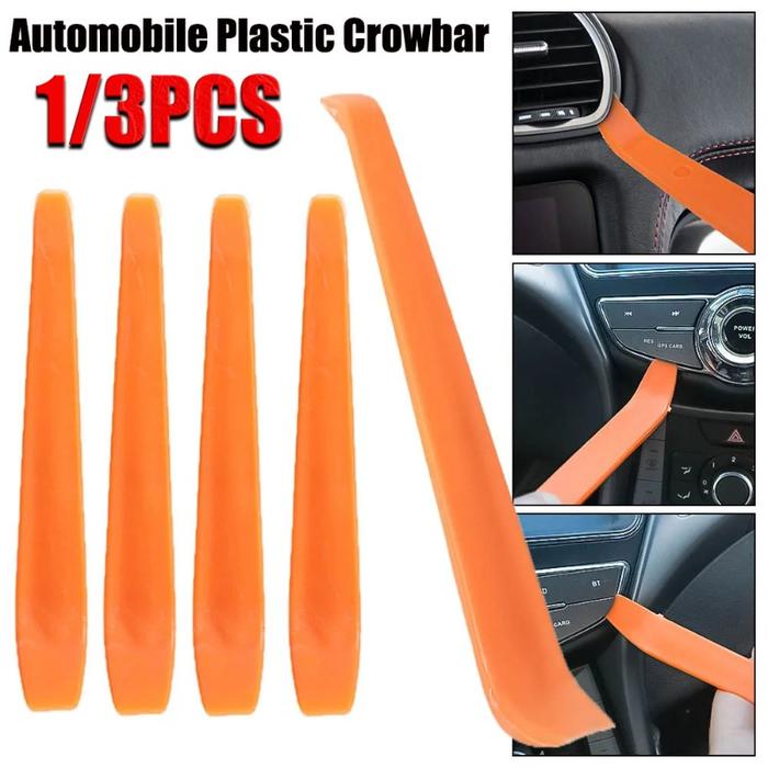 Gambar DISKON 3Pcs Professional Car Plastic Crowbar Panel Trim Removal Tool Audio Navigation Tuning Removal Tool Car Supplies dari MUMUNAH AKSESORIS undefined Tokopedia