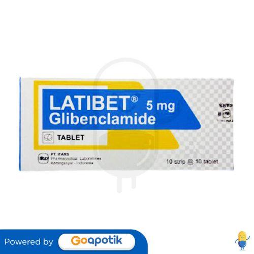 Gambar LATIBET 5 MG BOX 100 TABLET dari Apotek Kosambi By GoApotik undefined Tokopedia