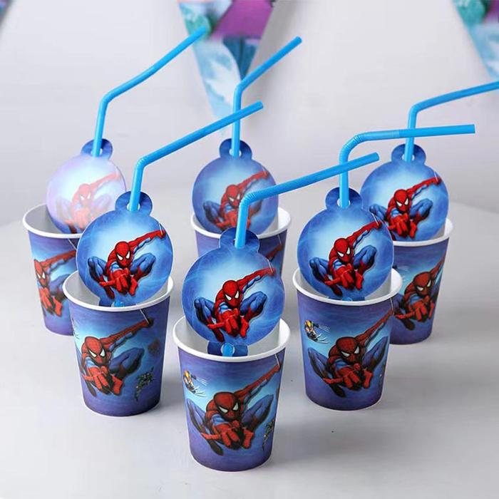 Gambar New Spiderman Birthday Party Decoration Tabware Party Supplies dari Redmart Goods Store undefined Tokopedia