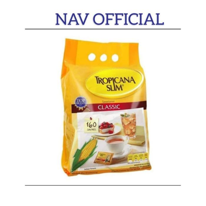 Gambar Ry4 TROPICANA SLIM SWEETENER CLASSIC 160sachet dari ArhamAqila undefined Tokopedia