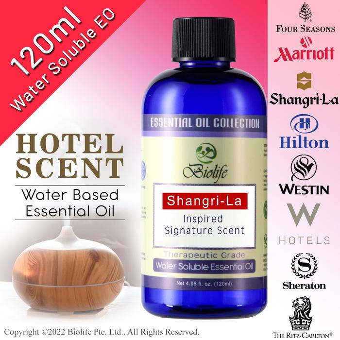 Gambar Terbatas Biolife Premium Hotel Scent Water Soluble Aromatherapy Essential Oil (120ml). [Shangri-La, Hilton, Westin, Sheraton, Ritz-Carlton, Marriott, Four Seasons, W Hotel] Use With Aroma Diffusers, Air Revitalizers, Air Purifiers, Humidifiers. dari Yurif store undefined Tokopedia