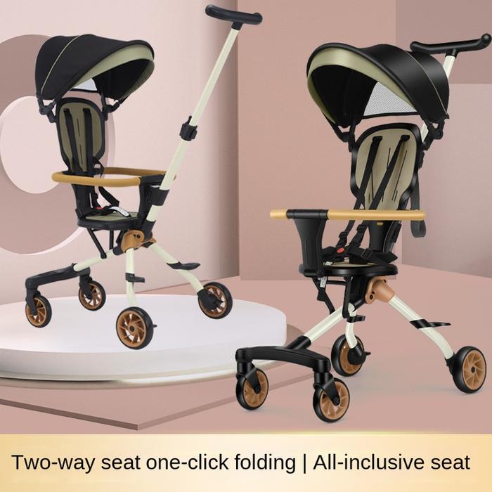 Gambar Ultralightweight Carbon Steel Frame Baby Strollers Onebutton Fo dari Cozy Corner5 undefined Tokopedia