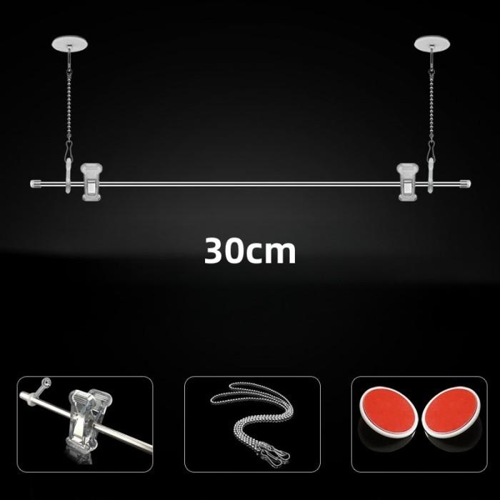 Gambar Hanging Banner/Hanging Stand/Hanging banner/alat gantung poster - 30CM dari HandyMALL-01 undefined Tokopedia