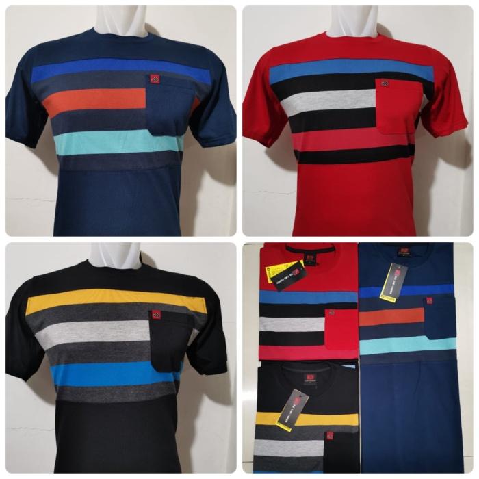 Gambar Kaos Oblong Salur| Kaos Katun - Hitam, M dari Buttercup ID_NEW undefined Tokopedia