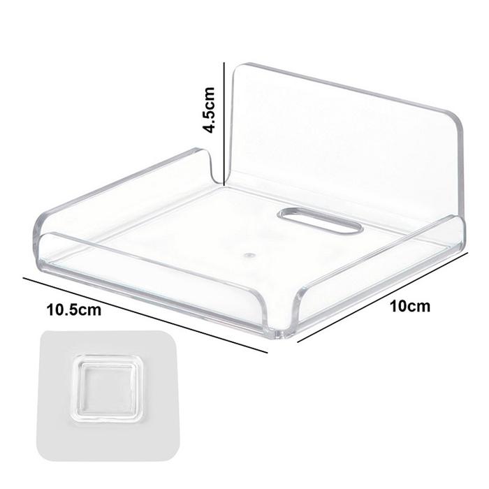 Gambar Rak Dinding Transparan Tempel Dudukan CCTV Kamera Serbaguna Wall Mount Bracket Holder Tatakan CCTV - Bracket Dinding Wallmount Camera CCTV Kamera - S dari Basyar official store undefined Tokopedia