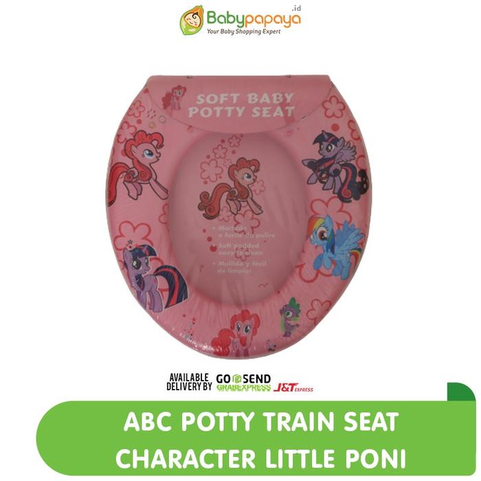 Gambar Potty Train Seat/ Ring Closet / Dudukan Toilet Anak Character - Little Pony dari Babypapayaid undefined Tokopedia